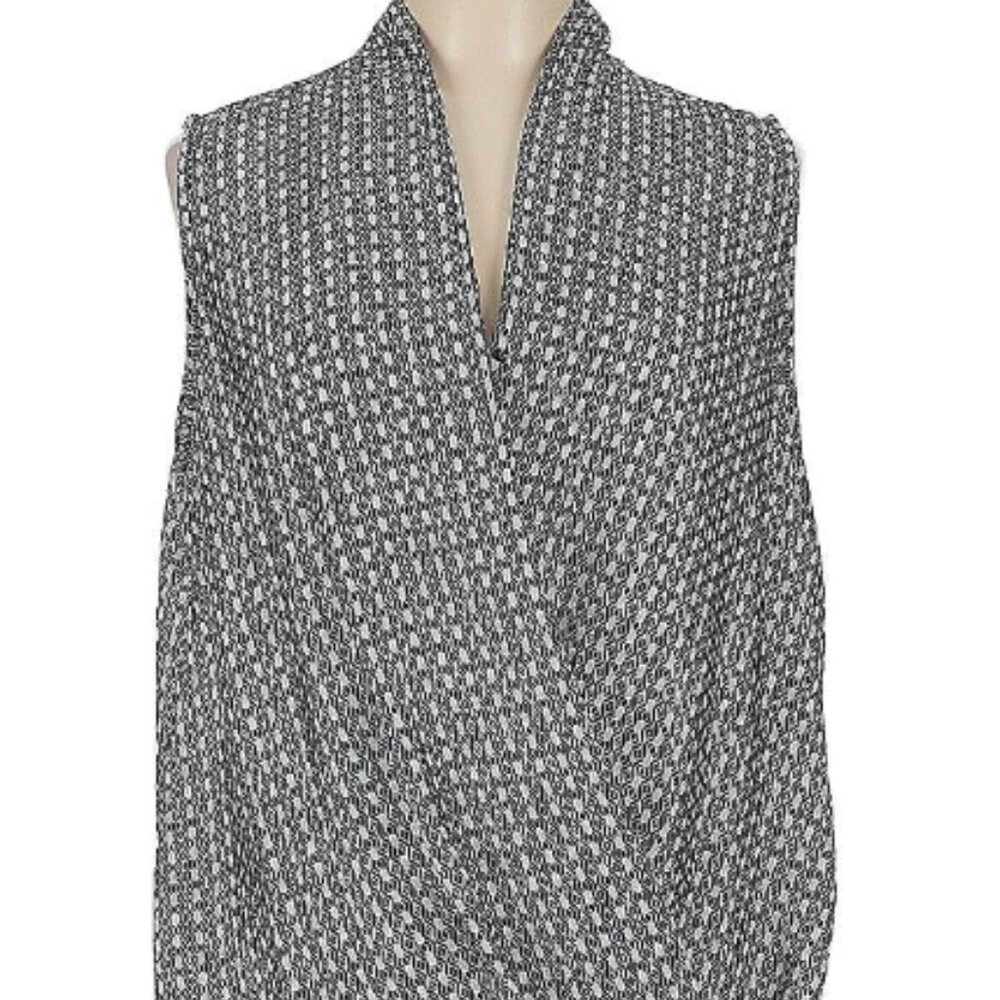 Pleione Sleeveless Wrap Blouse